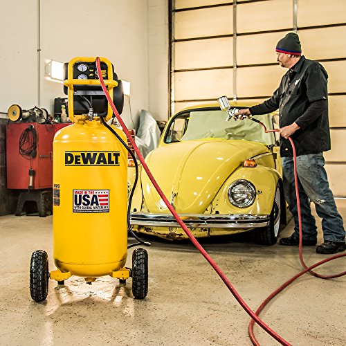 DEWALT DXCM271.COM 27 Gal. 200 PSI Portable Air Compressor DEWALT