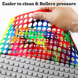 LET'S RESIN Resin Collector Mat, Easy Clean & Silicone Heat Resistant Mats 14.5'' x 9.4'', Non-Slip Multipurpose Thick Silicone Mats for Resin Molds, LET'S RESIN