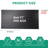 Slat Wall Paneling Garage Slat Wall Storage Systems, Slatwall Panels 4x8 ft Peg Board Tool Organization, PVC Wall Panels Pegboard Wall Organizer FRAYSCENT