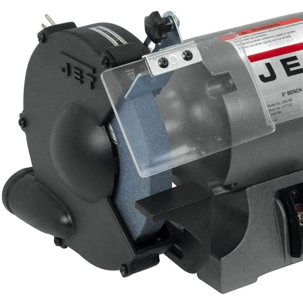 Jet Tools - JBG-8A, 8" Shop Grinder & JPS-2A Stand (577102K),Black,grey