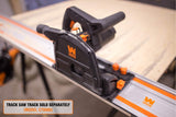 WEN Plunge Cut Circular Saw Bundle with 100-Inch Track Saw Guide Rail and Adapters WEN