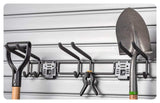 HandiWall 24" Locking 3-Hook Double Hook Slatwall Tool Storage Bar with Hook Locks HandiSolutions