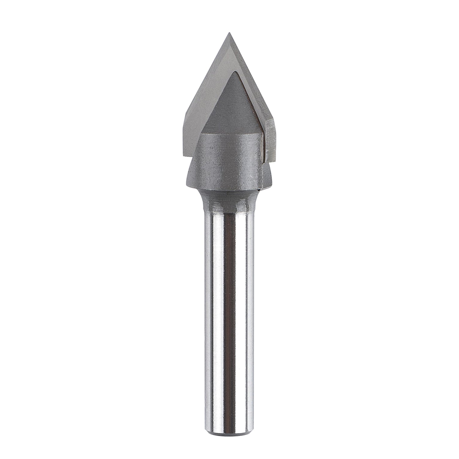 SpeTool Carbdie Tip V Groove CNC Engraving Bit Router Bit CNC Woodwork Tools 60 Deg 1/2 Inch Cutter with 1/4 Inch Shank SpeTool