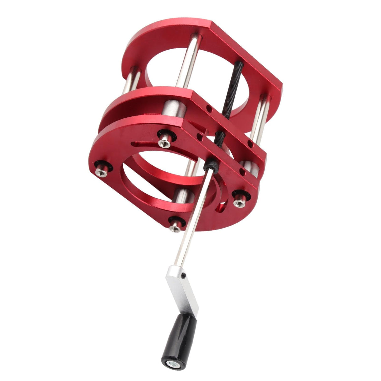 Router Lift Metal Router Lift System Kit for Router Table Saw Insert Base Plate Woodworking Router Table Insert Plate Lift Base Fits Diameter 64mm to Zerodis