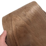 Natural Black Walnut Veneer Wood Sheets - DIY Speaker Renovation and Furniture Restoration - Unfinished Wooden Sticker - Handmade Dark Style - 7.8 x Samlee