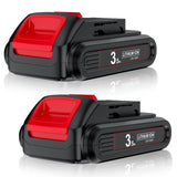 Bonadget 3.5Ah 2Pack 20V Battery Replacement for Dewalt Battery 20Volt Max Li-ion Battery Compatible with Dewalt 20V Battery DCB200 DCB203 DCB204 Bonadget