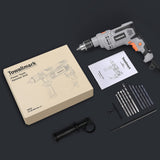 7-Amp Hammer Drill, Towallmark 1/2-Inch Electric Hammer Drill with 3000RPM, Variable Speed, 10 Drill Bits for Home Improvement, DIY, Masonry, Wood Towallmark