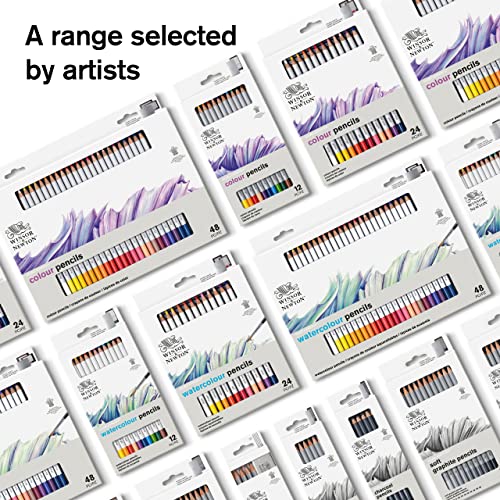 Winsor & Newton Studio Collection Artist Pencils, Graphite Pencils, Set of 6 Winsor & Newton
