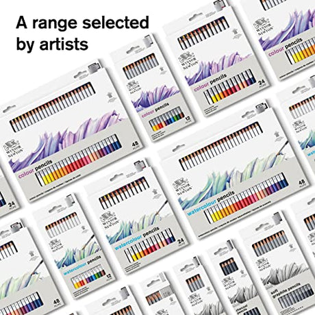 Winsor & Newton Studio Collection Artist Pencils, Graphite Pencils, Set of 6 Winsor & Newton