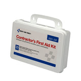 First Aid Only 9301-25P 25-Person Contractor's Emergency First Aid Kit for Home Renovation, Job Sites, and Construction Vehicles, 176 Pieces First Aid Only