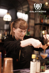 Dalstrong Professional Chef's Kitchen Apron - Sous Team 6" - Heavy Duty Waxed Canvas - 5 Storage Pockets + Towel & Tong Loop - Liquid Repellent Dalstrong