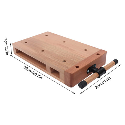 Wood Workbench Desktop Work Table Portable Woodworking Vise for Home Woodworking Studios Teaching Equipment