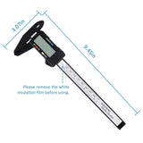 Digital Caliper, Adoric 0-6" Calipers Measuring Tool - Electronic Micrometer Caliper with Large LCD Screen, Auto-Off Feature, Inch and Millimeter Adoric