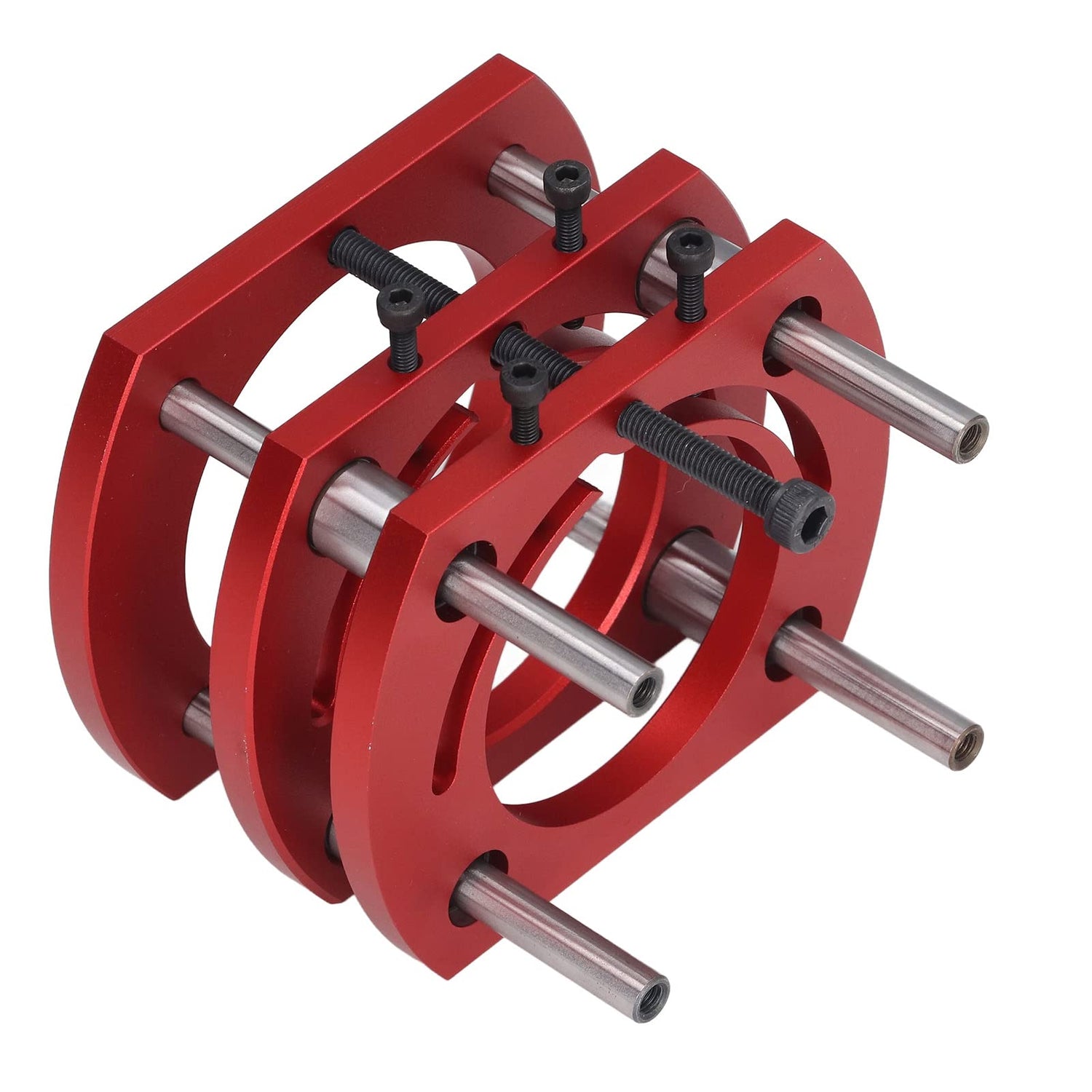 Router Table Lfit, Standard Design Router Lift System Universal Good Stability for Woodworking (Black) TOPINCN