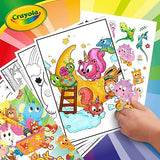 Crayola Coloring Book, Big Book of Animal Pals, 288 Coloring Pages, Gift for Kids, Age 3, 4, 5, 6 Crayola