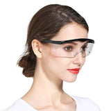 HANCHS Safety Glasses, 5Pack Adjustable Wide-Vision Protective Glasses, Lightweight Fog-Proof Safety Goggles HANCHS