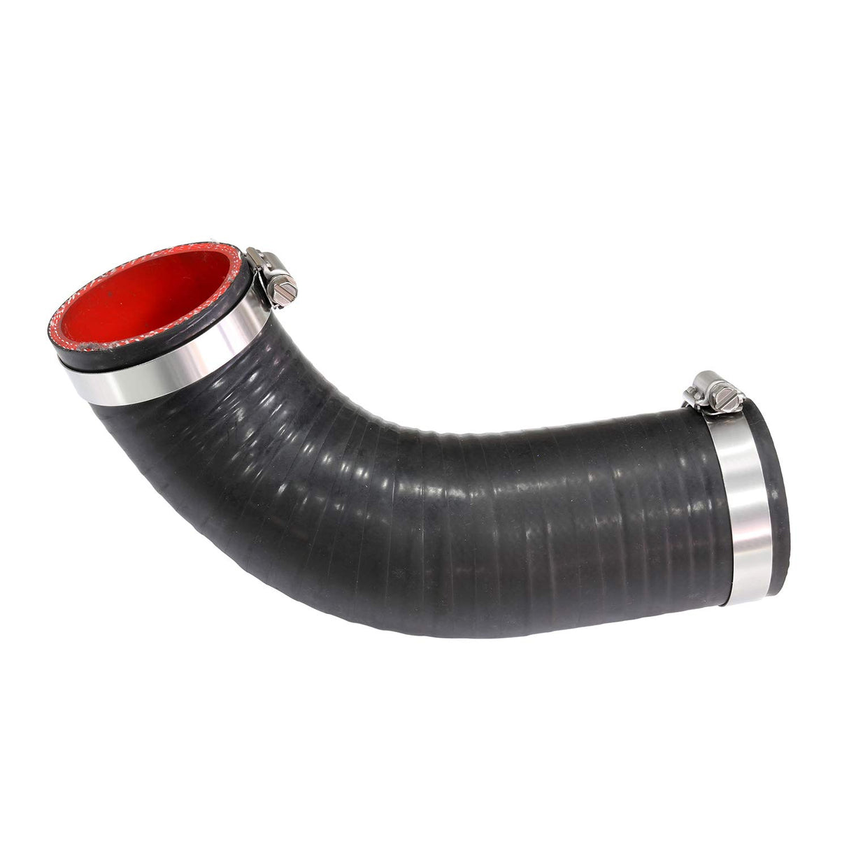 4 Pieces Adjustable 304 Stainless Steel Duct Clamps Hose Clamp (8 Inch) Boao