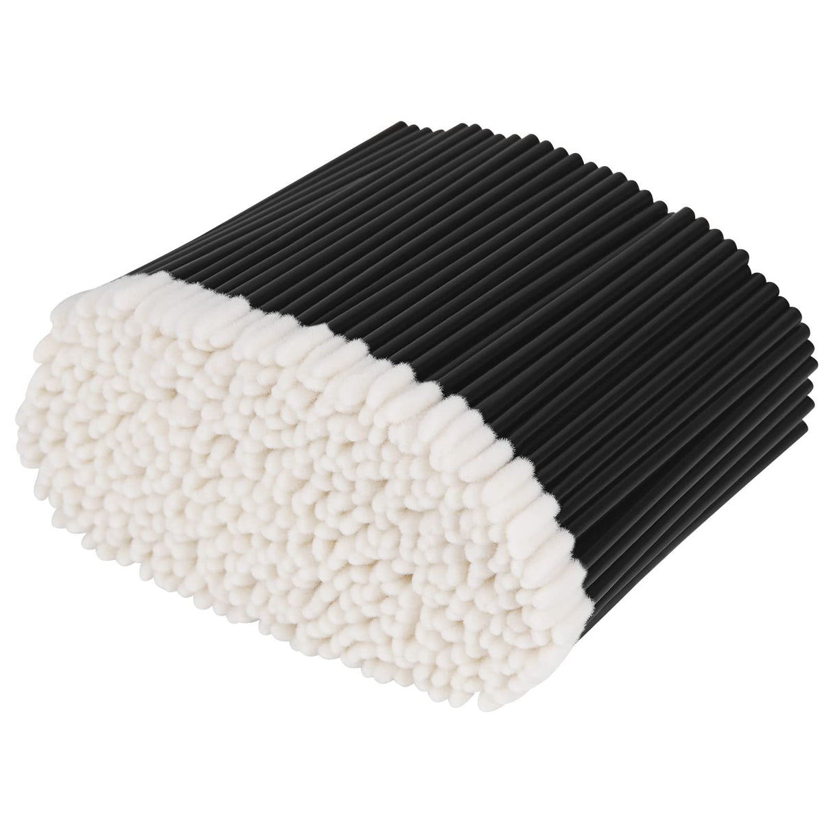 500PCS Lip Wands Applicators Disposable - Vaincre Lipstick Brush Lip Gloss Makeup Applicator Beauty Tool Kits Black Vaincre