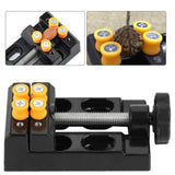 BUYSK Mini Bench Vice Clamp Mini Flat Clamp Opening Parallel Table Vise for Watch Repairing Sculpture Craft Jewelry DIY Carving Tool BUYSK