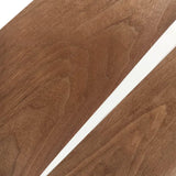 Natural Black Walnut Veneer Wood Sheets - DIY Speaker Renovation and Furniture Restoration - Unfinished Wooden Sticker - Handmade Dark Style - 7.8 x Samlee