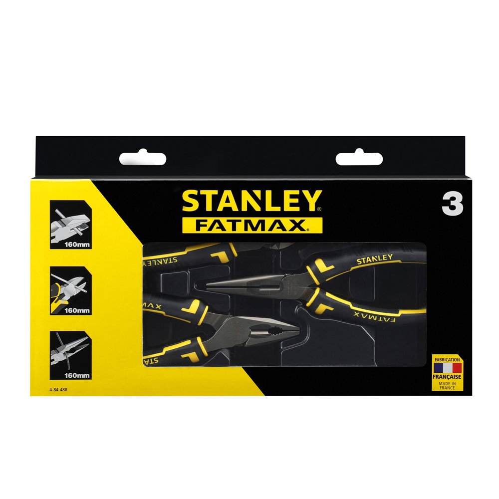 Stanley 484488 Fatmax Plier Set (3 Pieces) Stanley