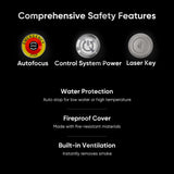Monport 80W CO2 Laser Engraver＆Water Chiller with Lightburn,16"x24" Laser Engraving Cutting Machine with Autofocus 2 Way Pass Air Assist Commercial Monport