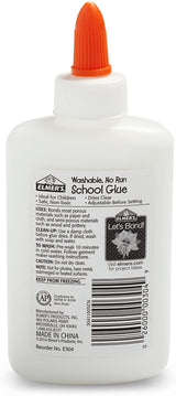Elmers Liquid School Glue, Slime Glue & Craft Glue | Washable, 4 Ounces Each, 24 Count, Great for Making Slime WoodArtSupply