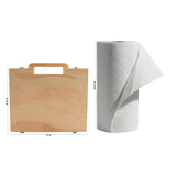 Woodpeckers Wood Suitcase 8-1/8 x 10 inch, Pack of 3 Unfinished Wooden Boxes for Crafts, Travel Friendly Memory Boxes for Keepsakes Woodpeckers