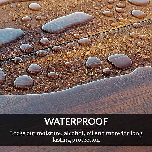 HOPE'S 100% Pure Tung Oil, Food Safe, Premium Waterproof Natural Wood Finish and Sealer for Indoor and Outdoor Projects, 32 Fl Oz, 1 Pack HOPE'S