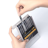 TOOLDO Jigsaw Blades Set 30 Piece, Assorted Professional Jig Saw Blades for T-Shank,Wood and Metal Cutting, Replacement Saw Blade for Dewalt, TOOLDO