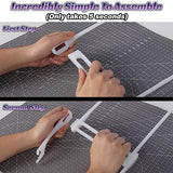 LOPASA Long Extension Tray for Cricut Explore 3 and Explore Air 2 Cutting Mat Support,16'' Cricut Machine Extender Accessories Tools for 12x12 and LOPASA