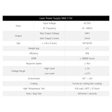 Cloudray 60W Co2 Laser Power Supply 110V for CO2 Laser Tubes Laser Engraver Cutter Engraving Machine MYJG-60W Cloudray