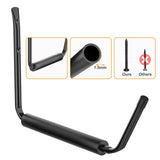 WALMANN Lightweight Kayak Storage Rack, Wall Mount Kayak Hooks for Garage Utility Storage Hangers for Canoe, Surfboard, Skiis, Snowboard, Paddle WALMANN