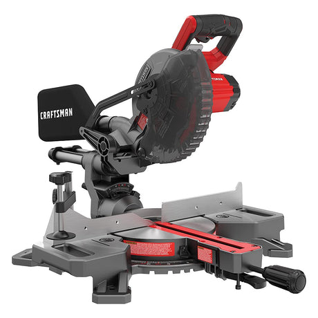 CRAFTSMAN V20 Miter Saw Kit, 7-1/4 inch, Cordless, Battery and Charger Included (CMCS714M1) Craftsman