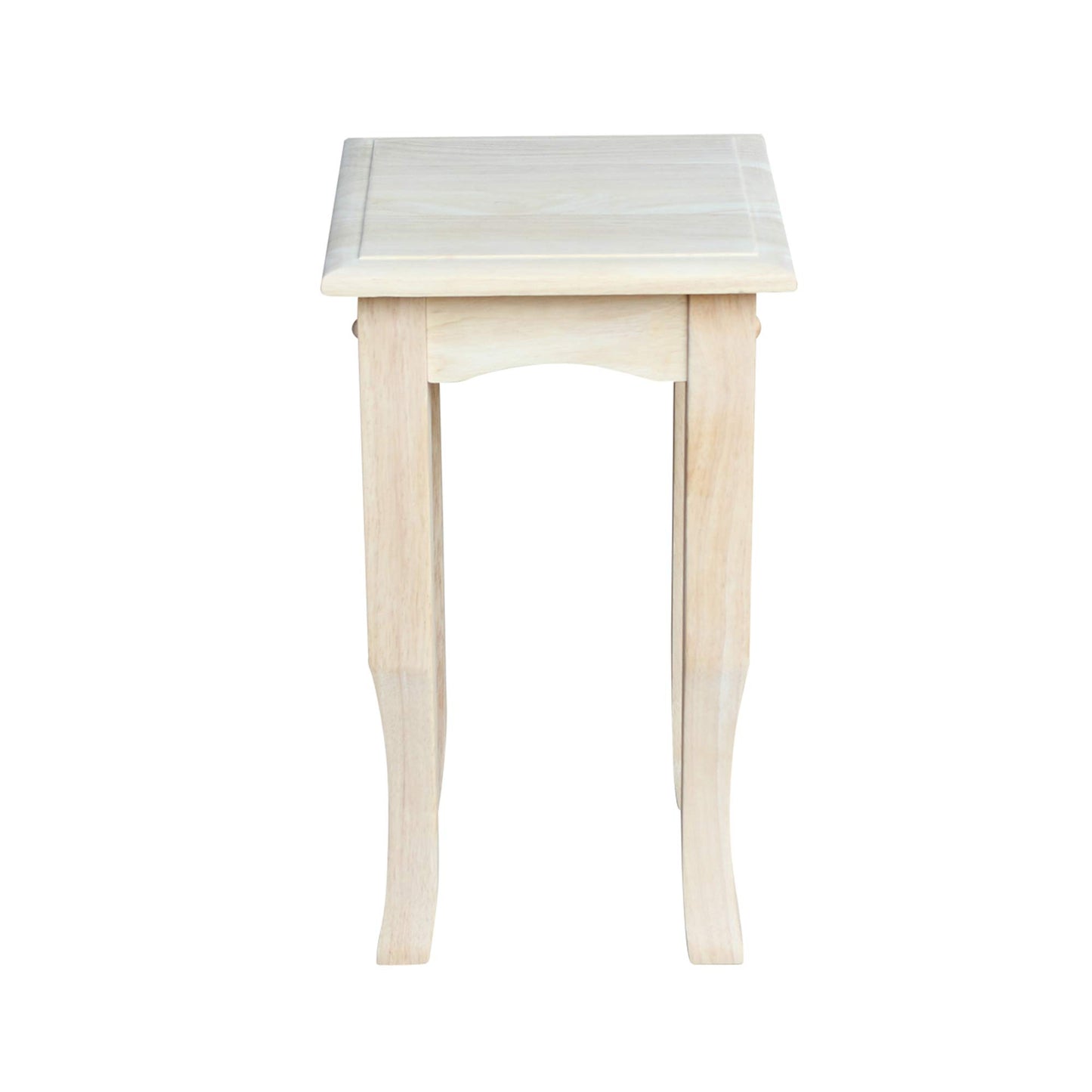 International Concepts 21-Inch Tea Table, Unfinished