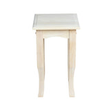International Concepts 21-Inch Tea Table, Unfinished IC International Concepts