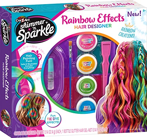 Cra-Z-Art Shimmer ‘n Sparkle Rainbow Effect Hair Designer Cra-Z-Art