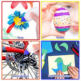 12 Pcs 1 Ounce Needle Tip Glue Bottle 30ml Plastic Dropper Bottles for Small Gluing Projects, Paper Quilling DIY Craft, Acrylic Painting, White Lid Hulless