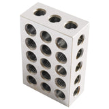 Toolly Ultra Precision 1-2-3" Blocks 2pcs/Pair, 0.0001", Hardened Steel, and Come with Plastic Case Toolly