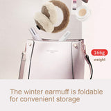 Aroma Season Heated Ear Warmer, Ear Muffs for Winter Women & Men Band Adjustable Aroma Season