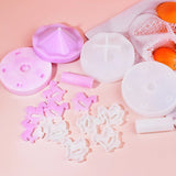 8Pcs Carousel Resin Epoxy Molds Silicone Kit Merry Go Round Casting Mold for Epoxy Resin DIY Decoration Crafts Desktop Ornament Home Decor Wedding BROVITI