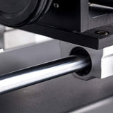 Cloudray Co2 Laser Rotary Attachment Rotary Axis 2 Axis CNC Laser Rotary Attachment with Nema 23 2-Phase Stepper Motor(Roller-4 Pin) Cloudray