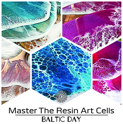 BALTIC DAY - 30 Pigment Pastes for Epoxy Resin Set - Epoxy Resin Color Pigment Paste - Opaque Resin Paste | Epoxy, Resin Art Paste | Resin Paste BALTIC DAY