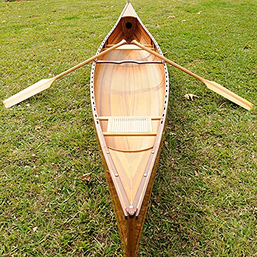Wooden Canoe, 18-Feet, Real Canoe Wooden Boat USA