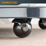 POWERTEC 1 HP Dust Collector with 1 Micron Dust Collector Bags and Mobile Base, Dust Collectors with 800 CFM for Woodworking Dust Collection System POWERTEC