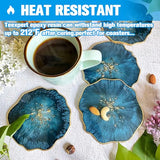 Teexpert Epoxy Resin - Fast Curing Resin 1 Gallon 4 Hours Demold Crystal Clear & Self-Leveling Casting Resin 8-10 Hours Quick Cure Epoxy Resin Kit Teexpert