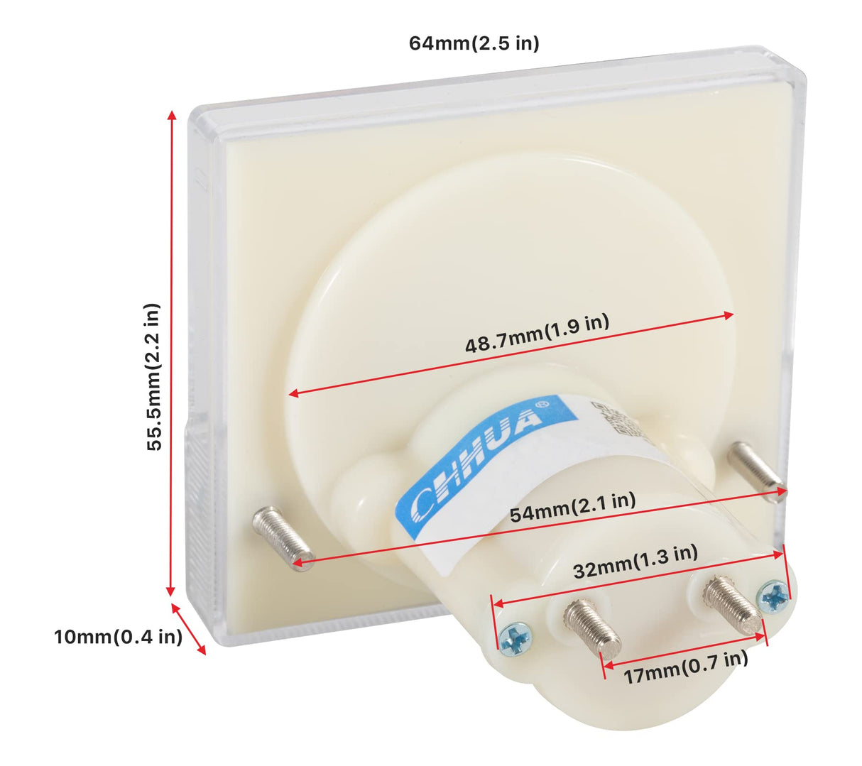 Cloudray Ammeter Gauge DC 0-30mA Analog Current Panel 85C1 2.5 Accuracy for Auto Circuit Measurement Tester (DC 30mA) Cloudray