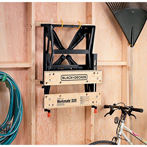 BLACK+DECKER WM225 Workmate 225 450 Pound Capacity Portable Work Bench BLACK+DECKER