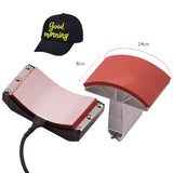 BUZHI Silica Gel Hat Press,Hat Cap Press Mat Pad Heating Transfer Attachment Silica Gel 5.5x3 Inch 220V for Heat Press Machine Hat Heating Machine BUZHI