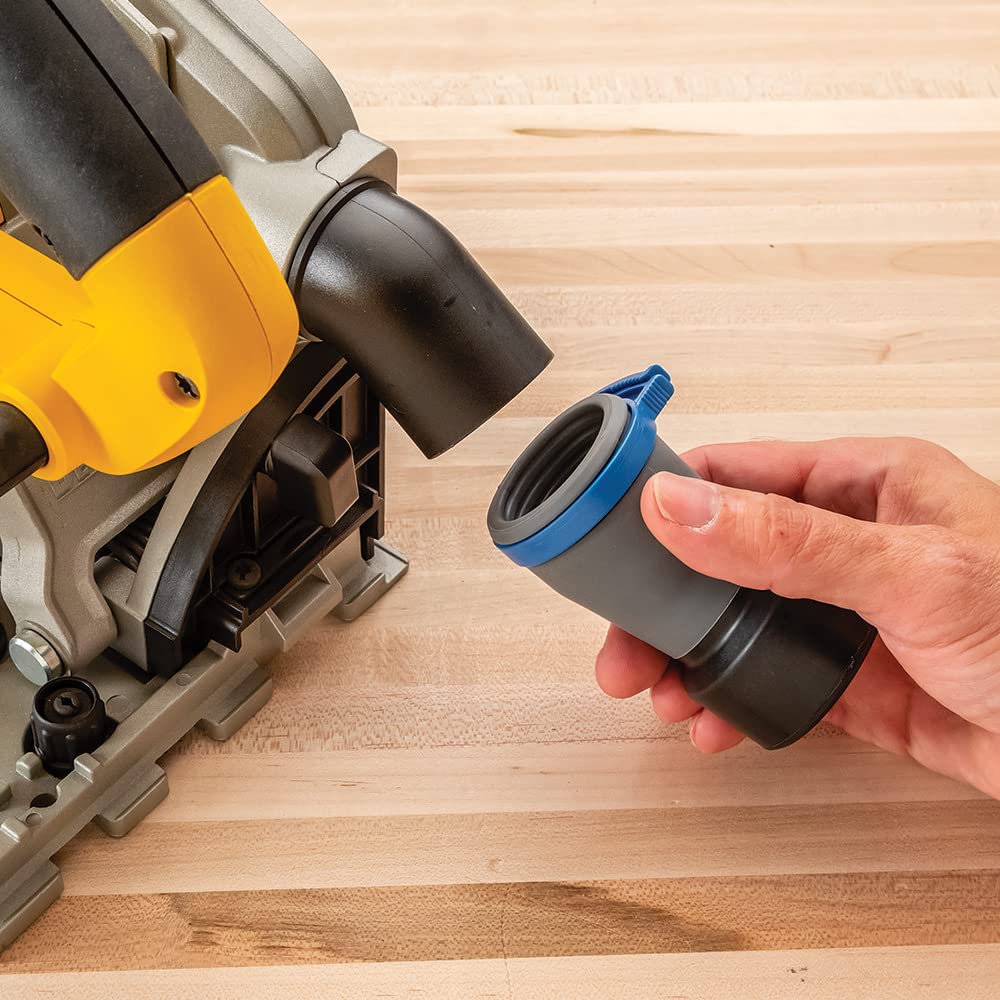 Dust Right FlexiPort Power Tool Hose Kit with Click-Connect, 3' to 12' Expandable Hose ROCKLER